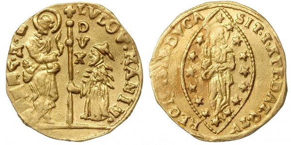 1 Zecchino / 1 Ducat Italie Or 