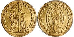 1 Zecchino / 1 Ducat Italia Oro 