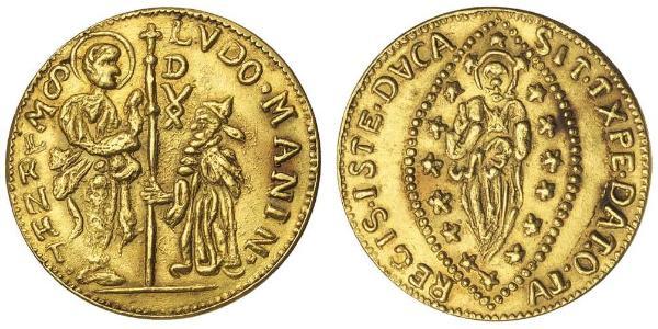 1 Zecchino / 1 Ducat Italia Oro 