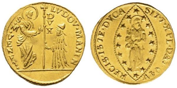 1 Zecchino / 1 Ducat Italia Oro 