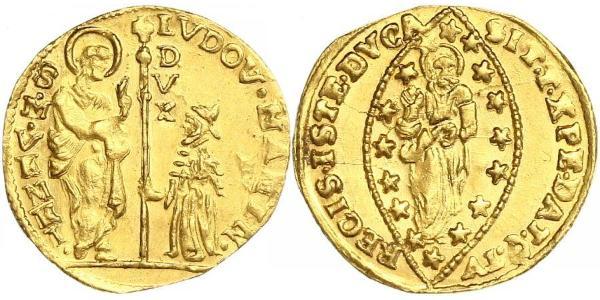 1 Zecchino / 1 Ducat Italia Oro 