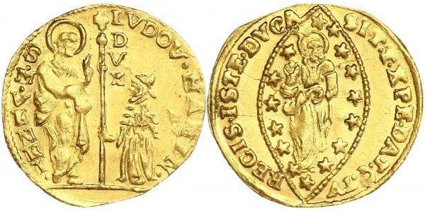 1 Zecchino / 1 Ducat Italia Oro 