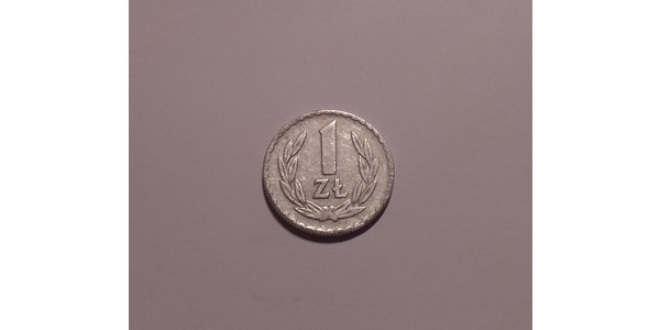 1 Zloty République populaire de Pologne (1952-1990) Cuivre/Nickel 
