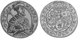 1 Zwolfer Principato di Transilvania (1571-1711) Argento 