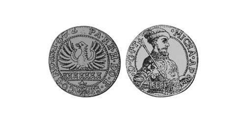 1 Zwolfer Principality of Transylvania (1571-1711) Plata 