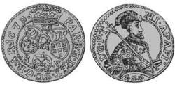 1 Zwolfer Principality of Transylvania (1571-1711) Silver 