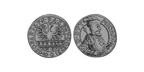 1 Zwolfer Principality of Transylvania (1571-1711) Silver 