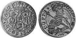 1 Zwolfer 外西凡尼亞公國 (鄂圖曼帝國) (1570 - 1711) 銀 