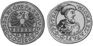 1 Zwolfer 外西凡尼亞公國 (鄂圖曼帝國) (1570 - 1711) 銀 