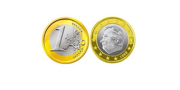 1 Євро Бельгія Біметал Альберт II король Бельгії