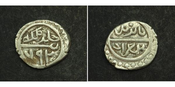 1 Акче Османська імперія (1299-1923) Срібло 