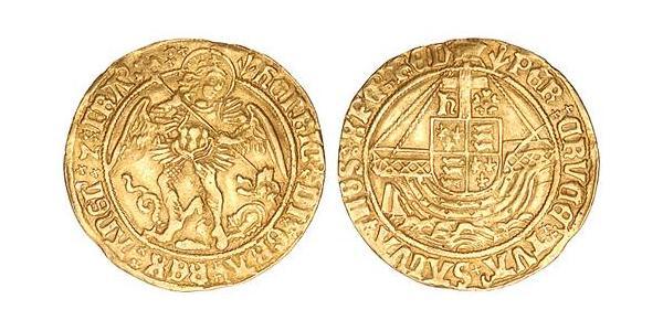 1 Ангел Королівство Англія (927-1649,1660-1707) Золото Генріх VII (1457 - 1509)