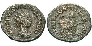1 Антониниан Римская империя (27BC-395)  Квиет (?-261)