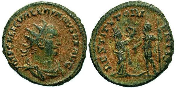 1 Антониниан Римская империя (27BC-395)  Валериан I (193-260)