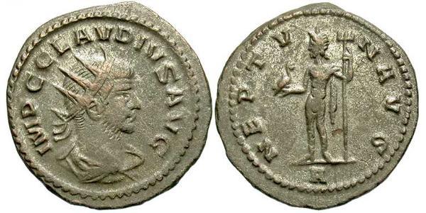 1 Антониниан Римская империя (27BC-395)  Клавдий II  (213-270)