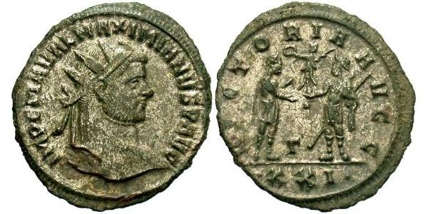 1 Антониниан Римская империя (27BC-395)  Максимиан (250-310)