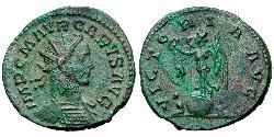 1 Антониниан Римская империя (27BC-395) Бронза Кар (230-283)