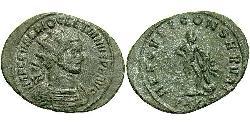 1 Антониниан Римская империя (27BC-395) Бронза Диоклетиан (244-311)