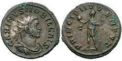 1 Антониниан Римская империя (27BC-395) Бронза Карин (257-285)