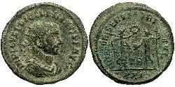 1 Антониниан Римская империя (27BC-395) Бронза Диоклетиан (244-311)