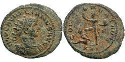 1 Антониниан Римская империя (27BC-395) Бронза Аврелиан (215-275)