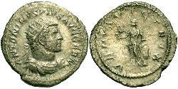 1 Антониниан Римская империя (27BC-395) Серебро Каракалла (188-217)