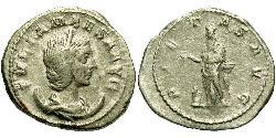 1 Антониниан Римская империя (27BC-395) Серебро Julia Maesa (165-224)