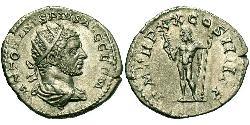 1 Антониниан Римская империя (27BC-395) Серебро Каракалла (188-217)