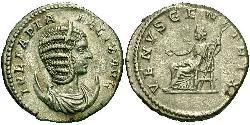 1 Антониниан Римская империя (27BC-395) Серебро Юлия Домна (?-217)