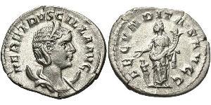 1 Антониниан Римская империя (27BC-395) Серебро Herennia Etruscilla (249-251)