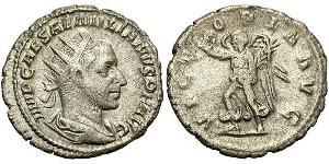 1 Антониниан Римская империя (27BC-395) Серебро Эмилиан (207-253)