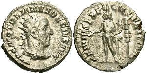 1 Антониниан Римская империя (27BC-395) Серебро Деций Траян (201-251)