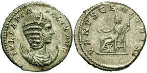 1 Антониниан Римская империя (27BC-395) Серебро Юлия Домна (?-217)