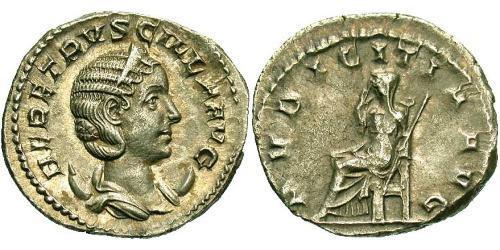 1 Антониниан Римская империя (27BC-395) Серебро Herennia Etruscilla (249-251)