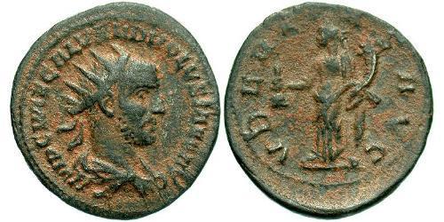 1 Антониниан Римская империя (27BC-395) Серебро Волузиан (235-253)