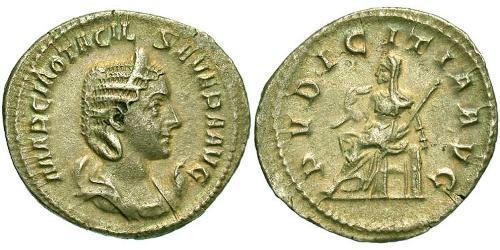 1 Антониниан Римская империя (27BC-395) Серебро Otacilia Severa (244-249)