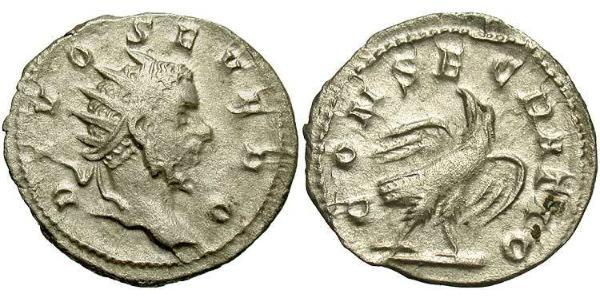 1 Антониниан Римская империя (27BC-395) Серебро Септимий Север (145- 211)
