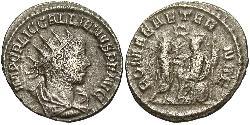1 Антониниан Римская империя (27BC-395) Серебро (билон) Галлиен (218-268)
