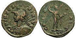 1 Антониниан Римская империя (27BC-395) Серебро/Медь Проб (232-282)