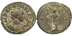 1 Антониниан Римская империя (27BC-395) Серебро/Медь Проб (232-282)
