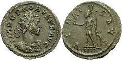 1 Антониниан Римская империя (27BC-395) Серебро/Медь Проб (232-282)