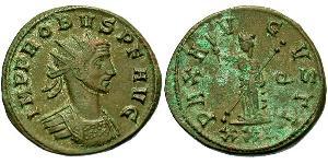 1 Антониниан Римская империя (27BC-395) Серебро/Медь Проб (232-282)