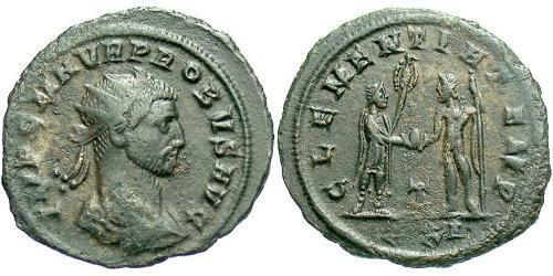 1 Антониниан Римская империя (27BC-395) Серебро/Медь Проб (232-282)