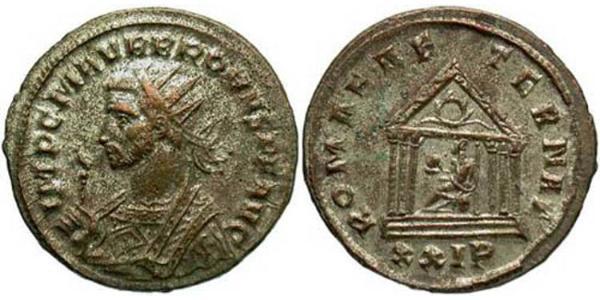 1 Антониниан Римская империя (27BC-395) Серебро/Медь Проб (232-282)