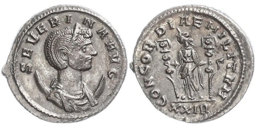 1 Антонініан Римська імперія (27BC-395)  Ulpia Severina (?-?)