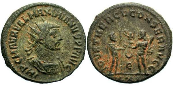 1 Антонініан Римська імперія (27BC-395)  Максиміан (250-310)