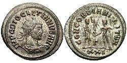 1 Антонініан Римська імперія (27BC-395) Бронза Діоклетіан (244-311)