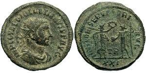 1 Антонініан Римська імперія (27BC-395) Бронза Діоклетіан (244-311)