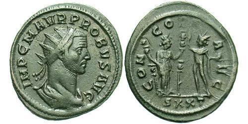 1 Антонініан Римська імперія (27BC-395) Бронза Проб (232-282)