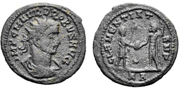1 Антонініан Римська імперія (27BC-395) Бронза Проб (232-282)